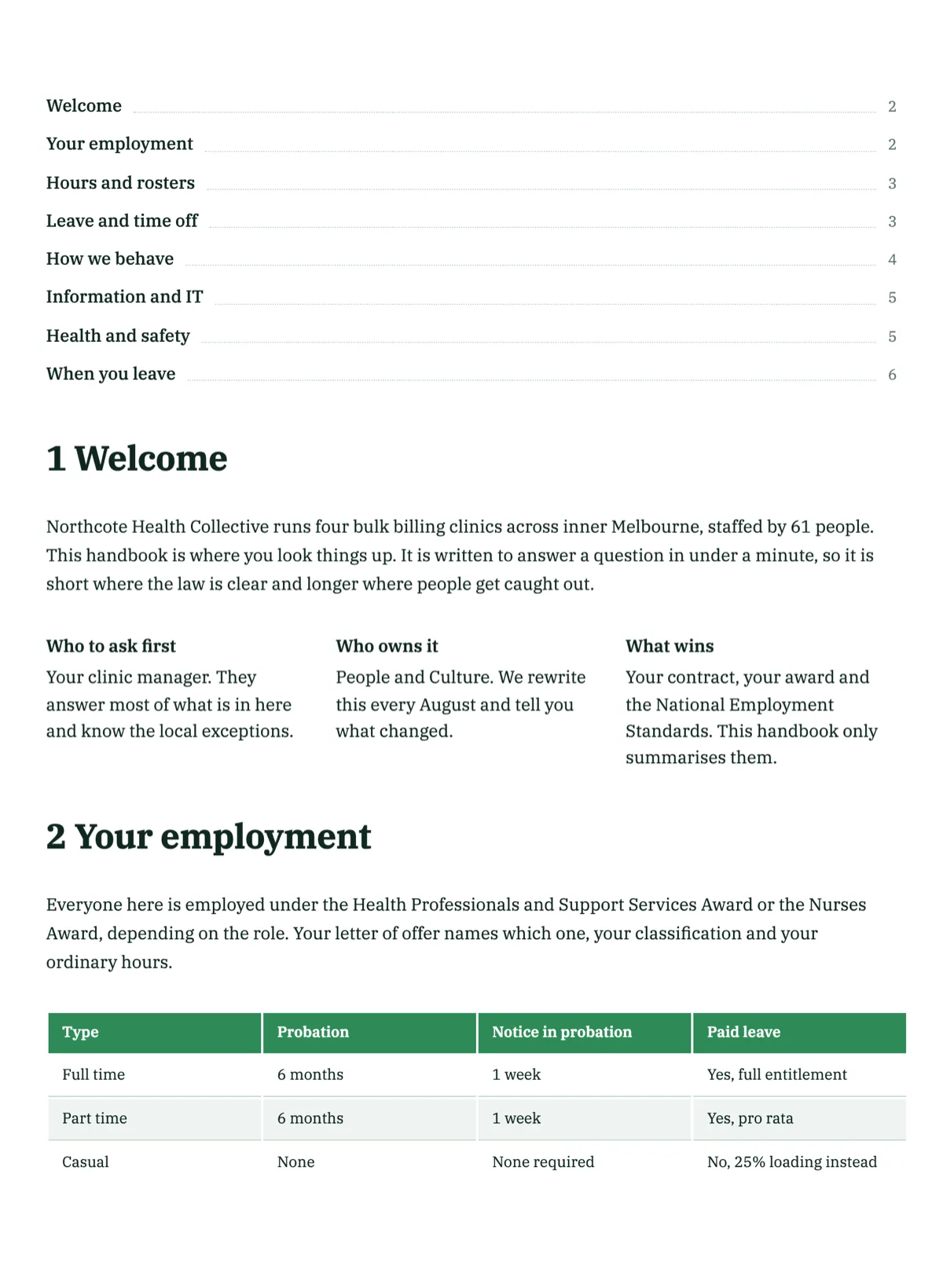 Employee handbook acknowledgement e-signature example