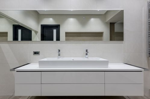 modern bathroom vanity