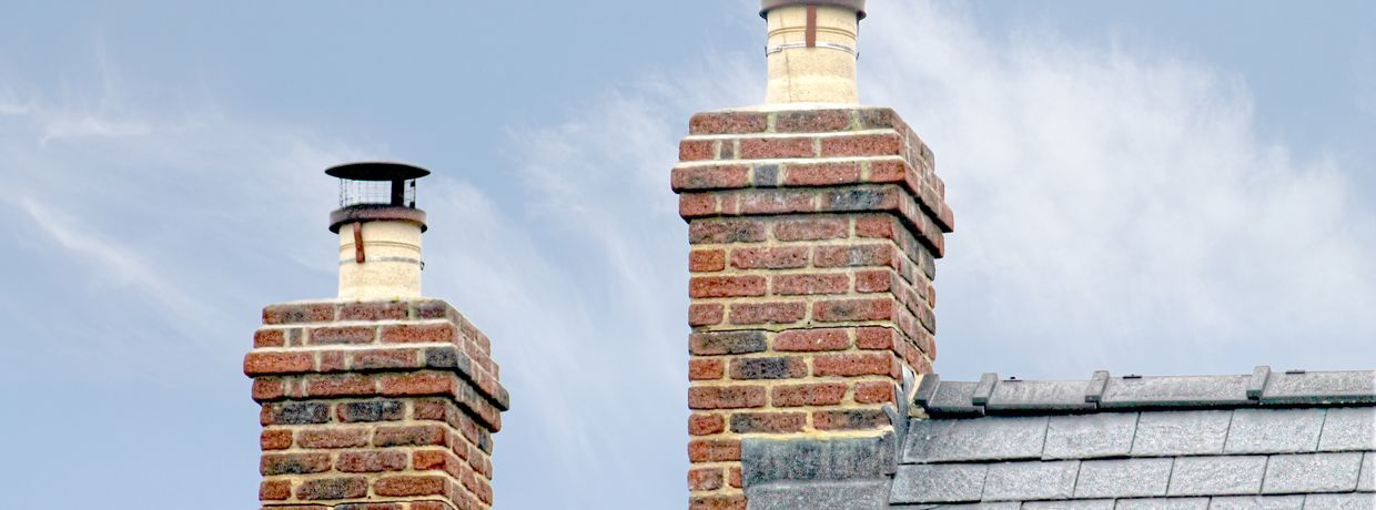 chimney pots roof