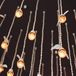 party event venue with string lights