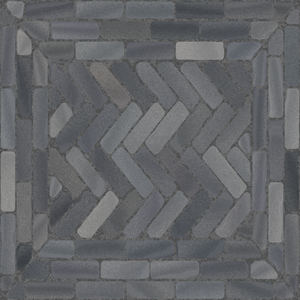 herringbone tile floor