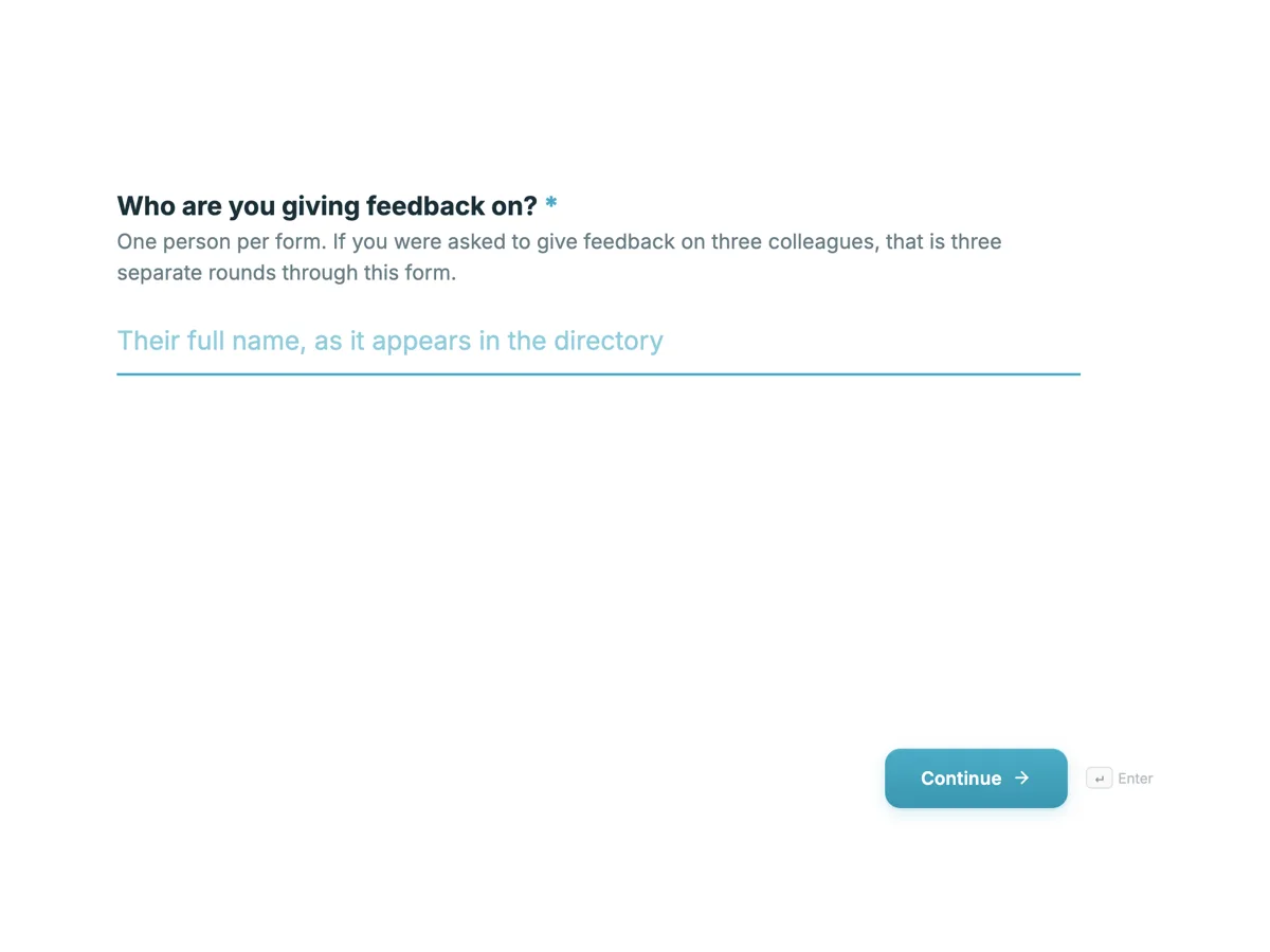 360 feedback form example