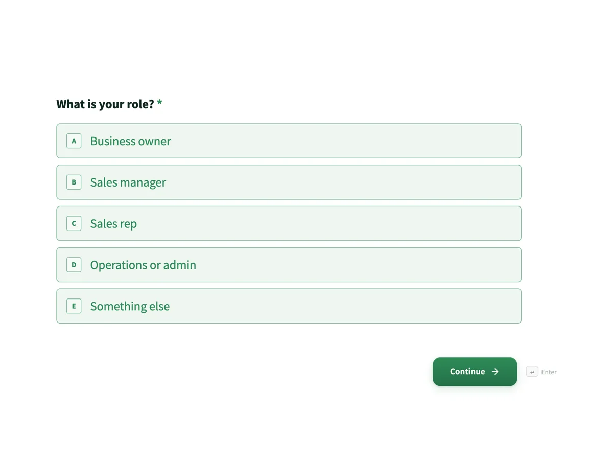 Customer onboarding survey template: the day 30 check in example
