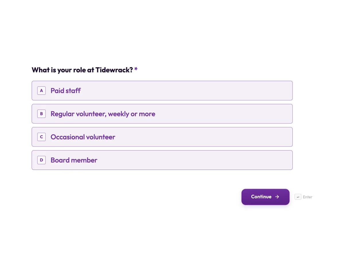 Top of the diversity and inclusion survey template with optional demographics last example