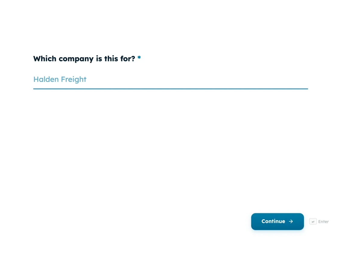 Top of the event sponsorship enquiry form example