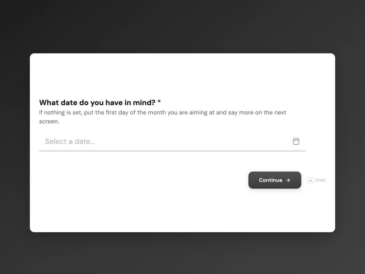 Wedding planner questionnaire that asks about the budget out loud example