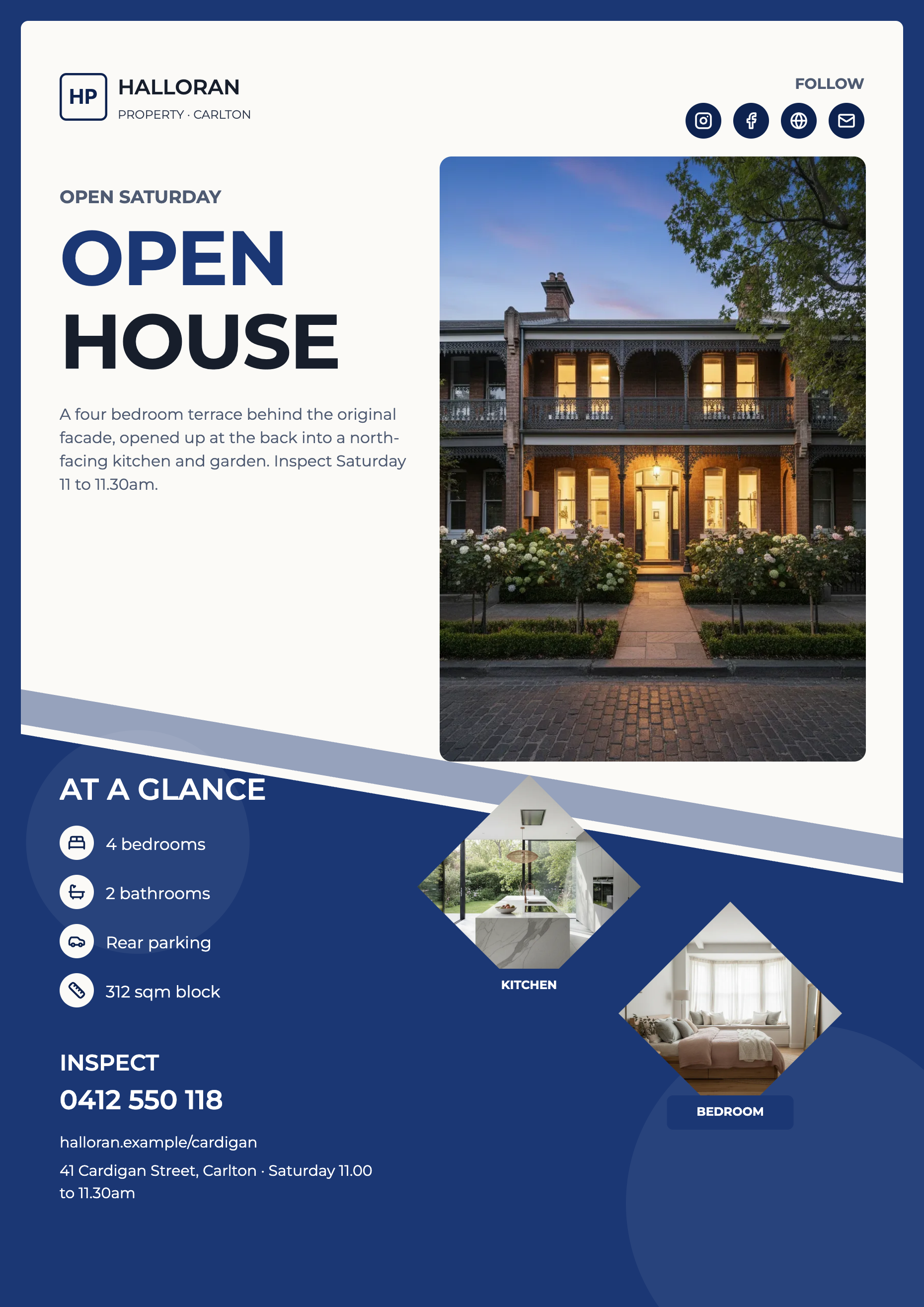 Open house flyer example