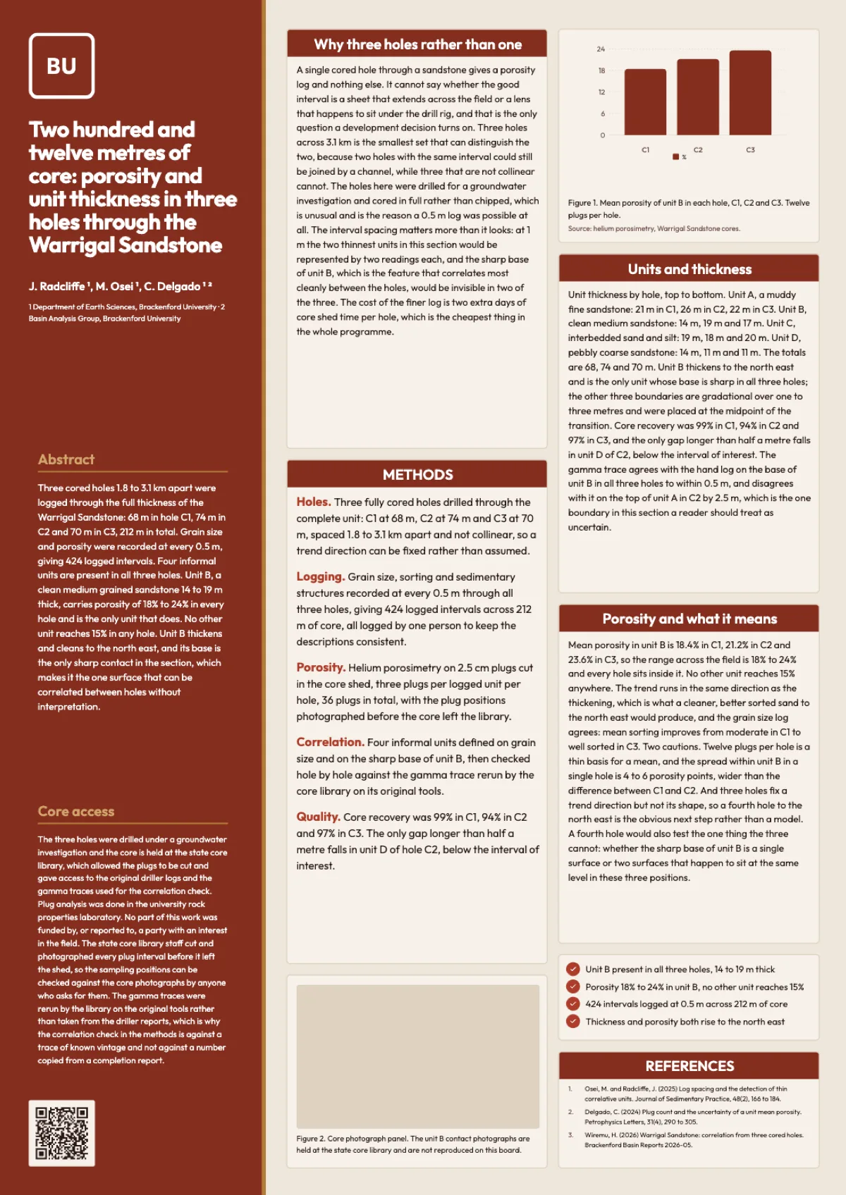 Geology research poster example example