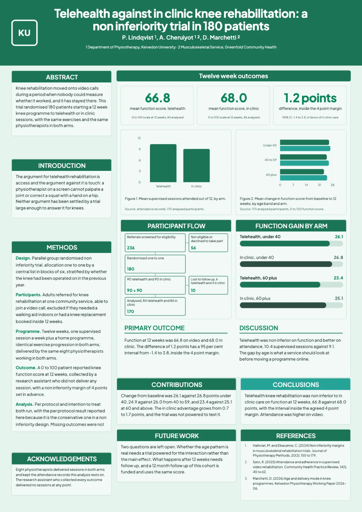 Physiotherapy research poster example example