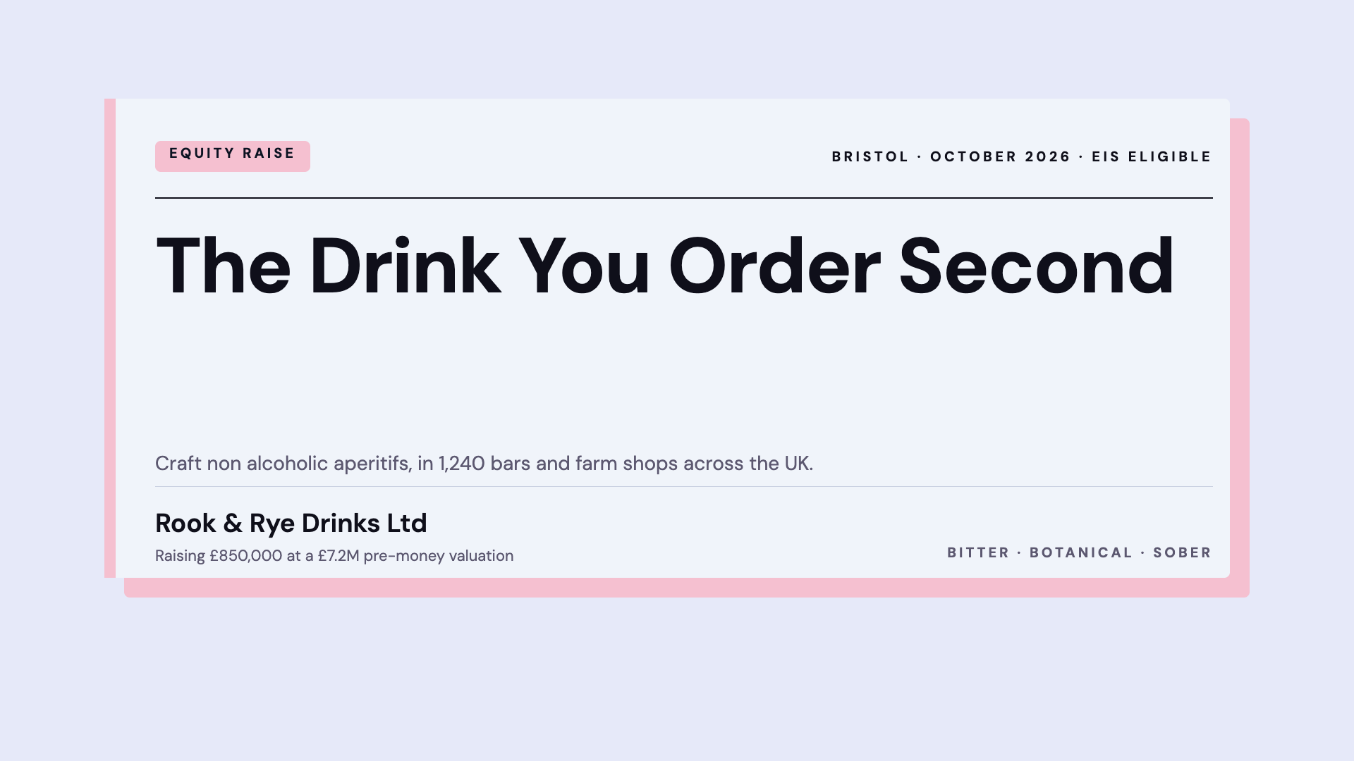 Crowdfunding pitch deck example