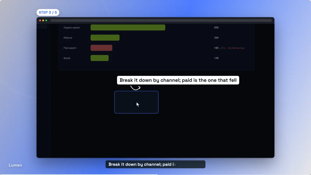 Product demo video example example