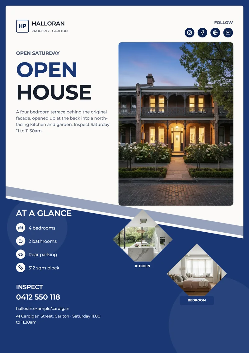 Open house example made with OneCraft