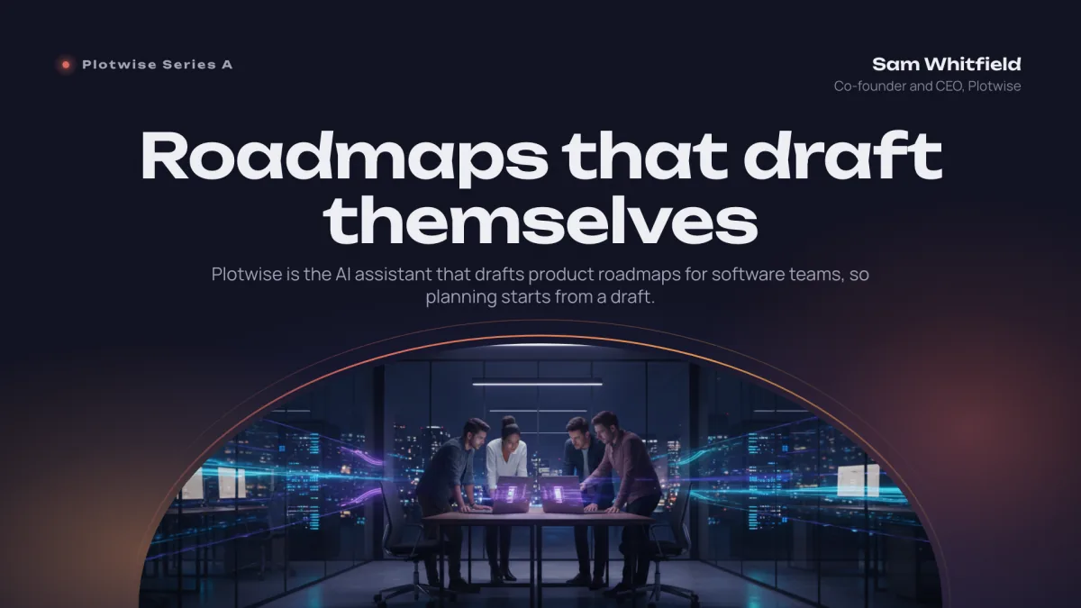 AI startup pitch example made with OneCraft