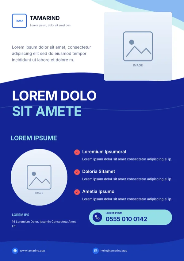 Aquaflow, Clean Water Services flyer template