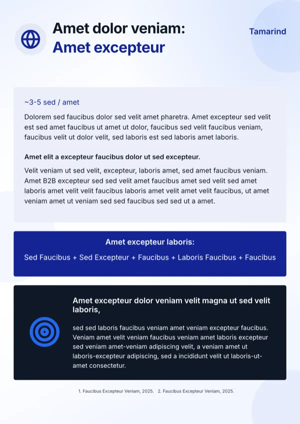 Azure Paid Scale Engine Targeting Flyer flyer template