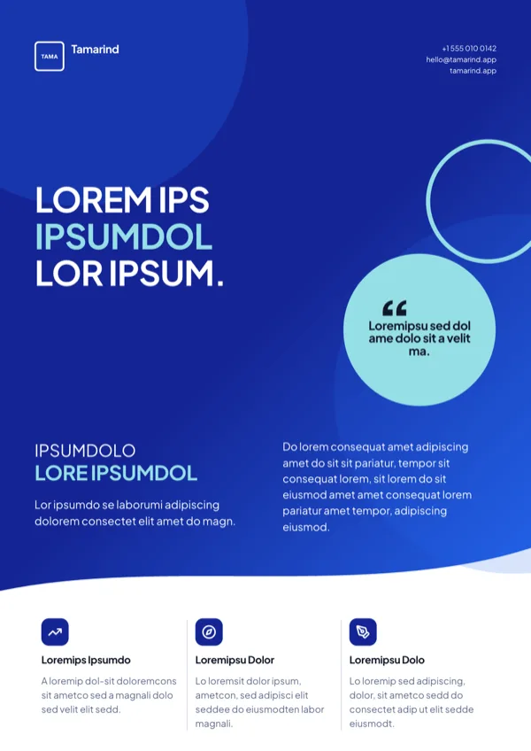 Boardroom Gradient Abstract Business Flyer flyer template