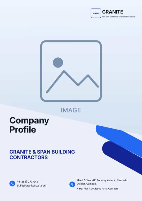 Dayax, Company Profile Cover flyer template