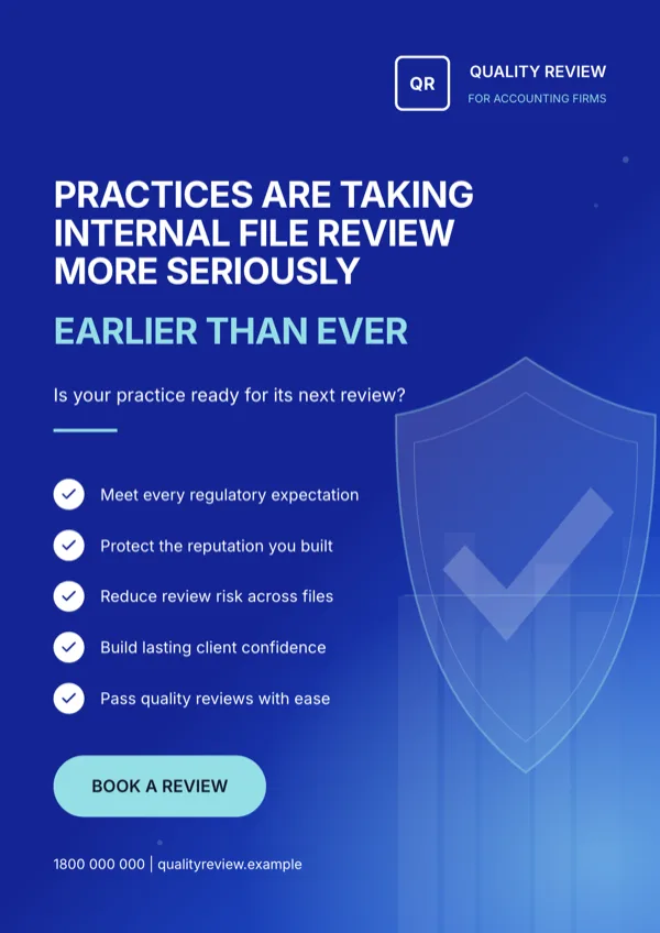 Service Benefits Checklist flyer template