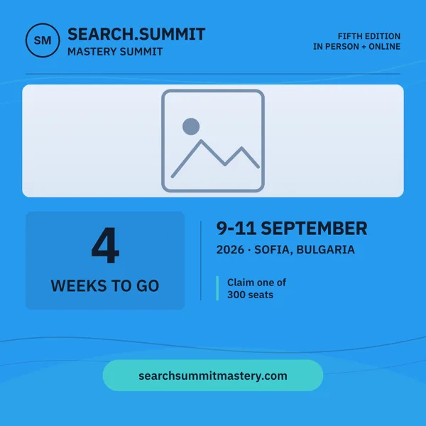 Summit, Countdown Weeks To Go flyer template
