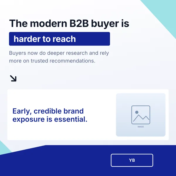 Webinar, Buyer Reach Insight flyer template