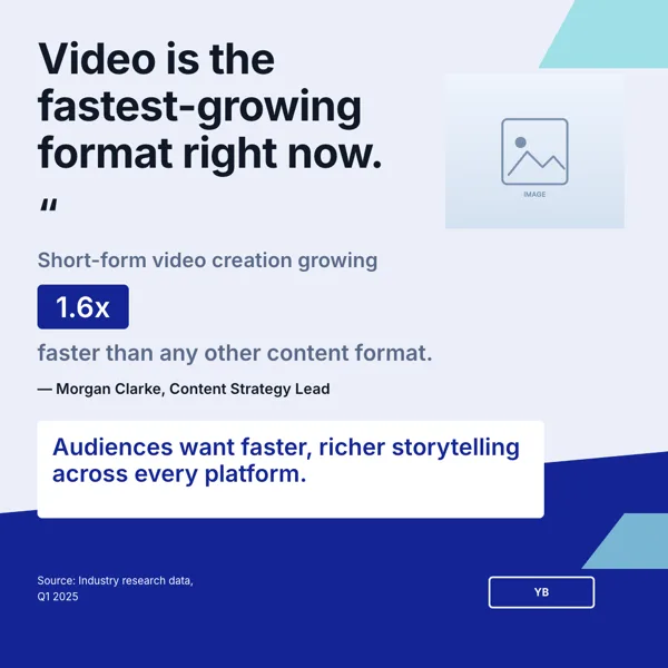 Webinar, Video Growth Insight flyer template