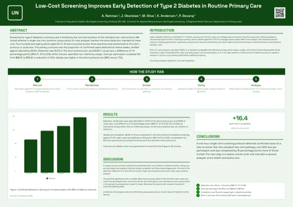 Wide Process Flow poster template