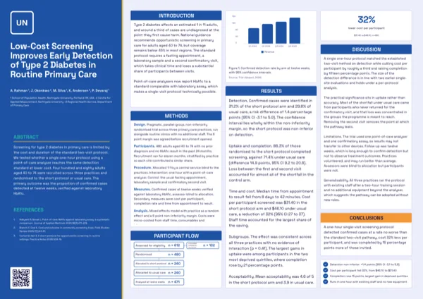 Wide Left Title Panel poster template